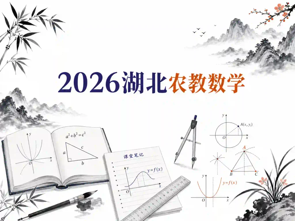 2026湖北农教数学[粉笔]