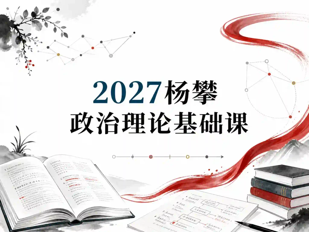 2027杨攀政治理论基础课
