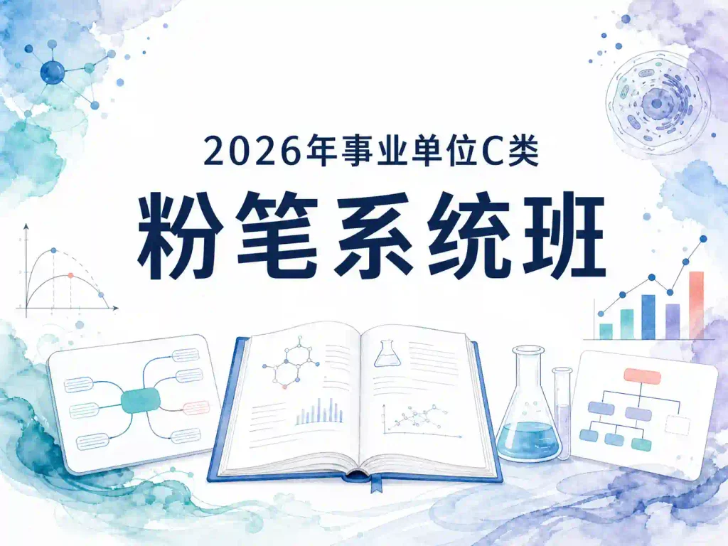 2026年事业单位C类粉笔系统班
