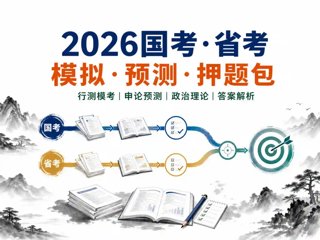 2026国考省考押题包