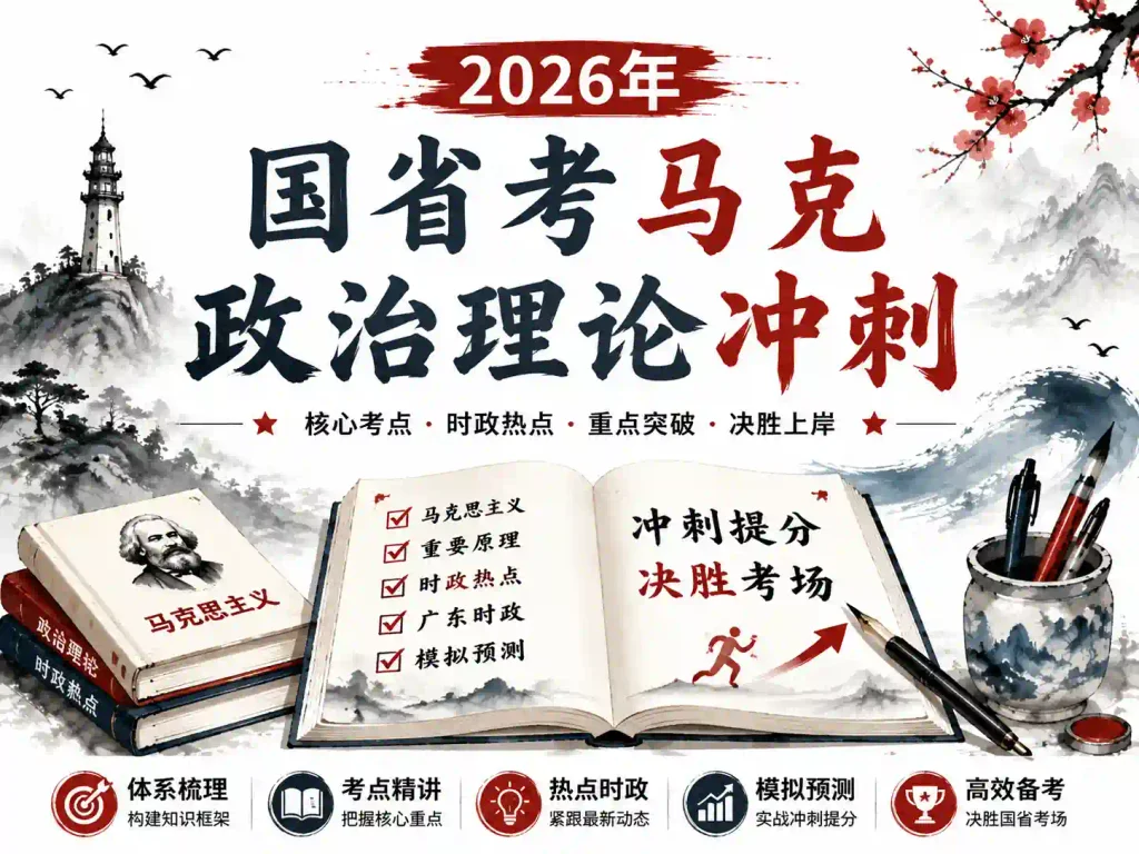 2026年国省考马克政治理论冲刺