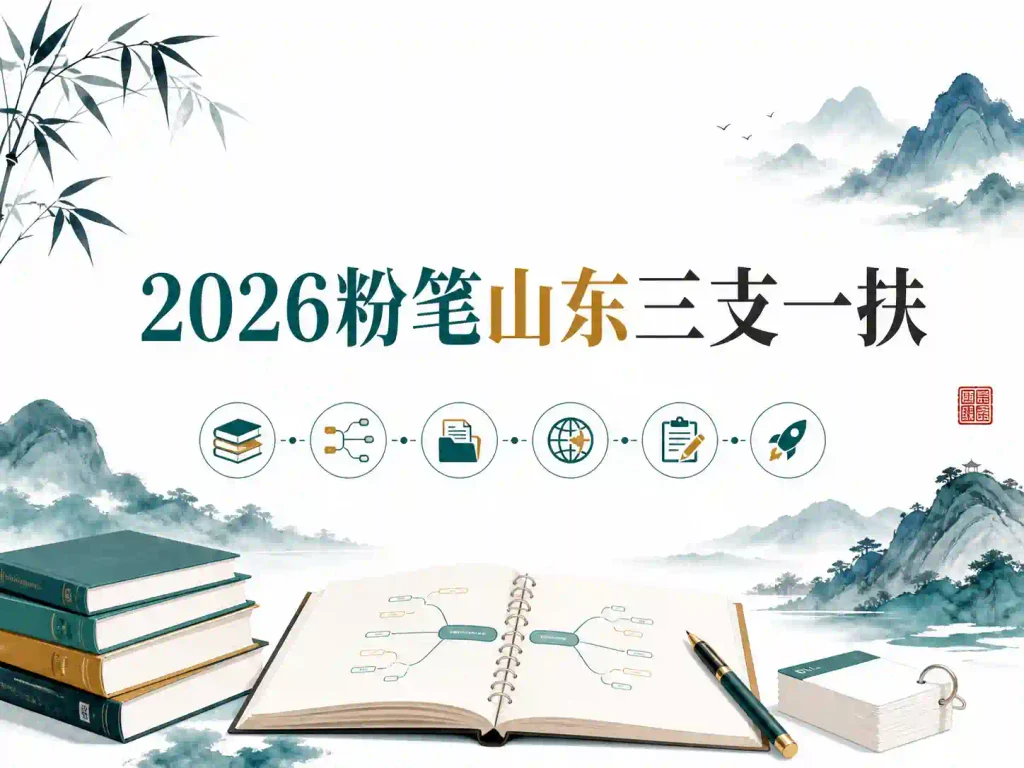 2026粉笔山东三支一扶