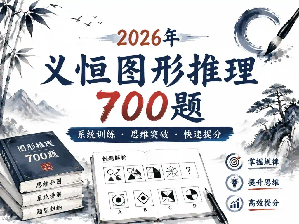 2026年刘义恒图形推理700题