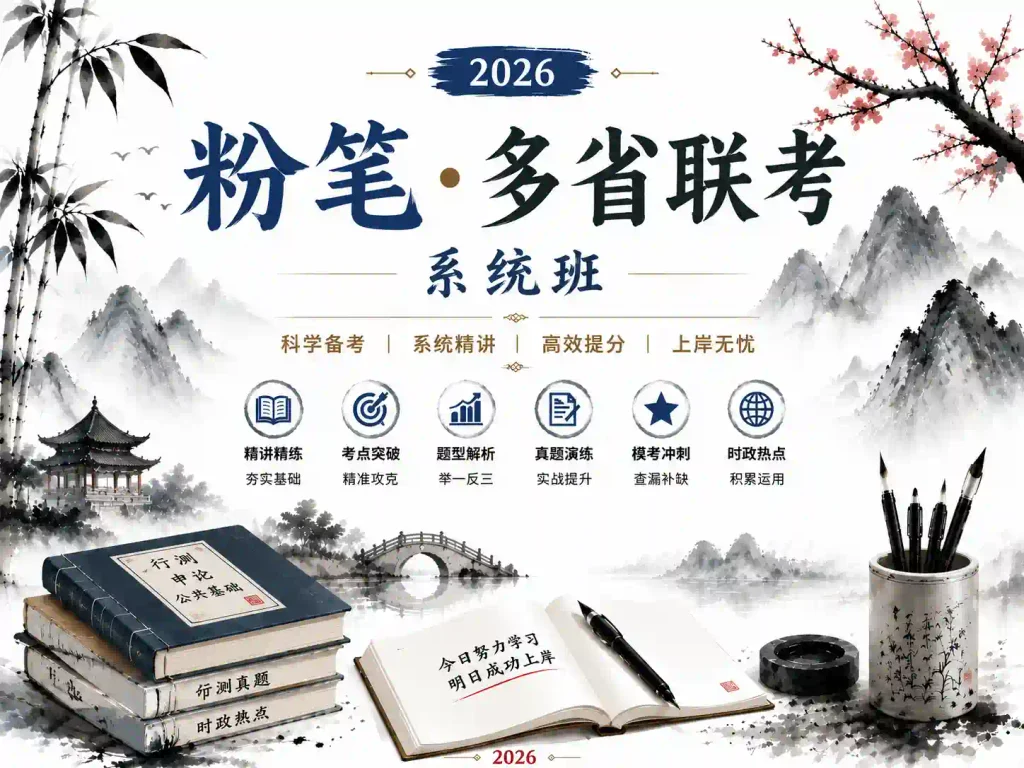 粉笔-多省联考系统班 2026