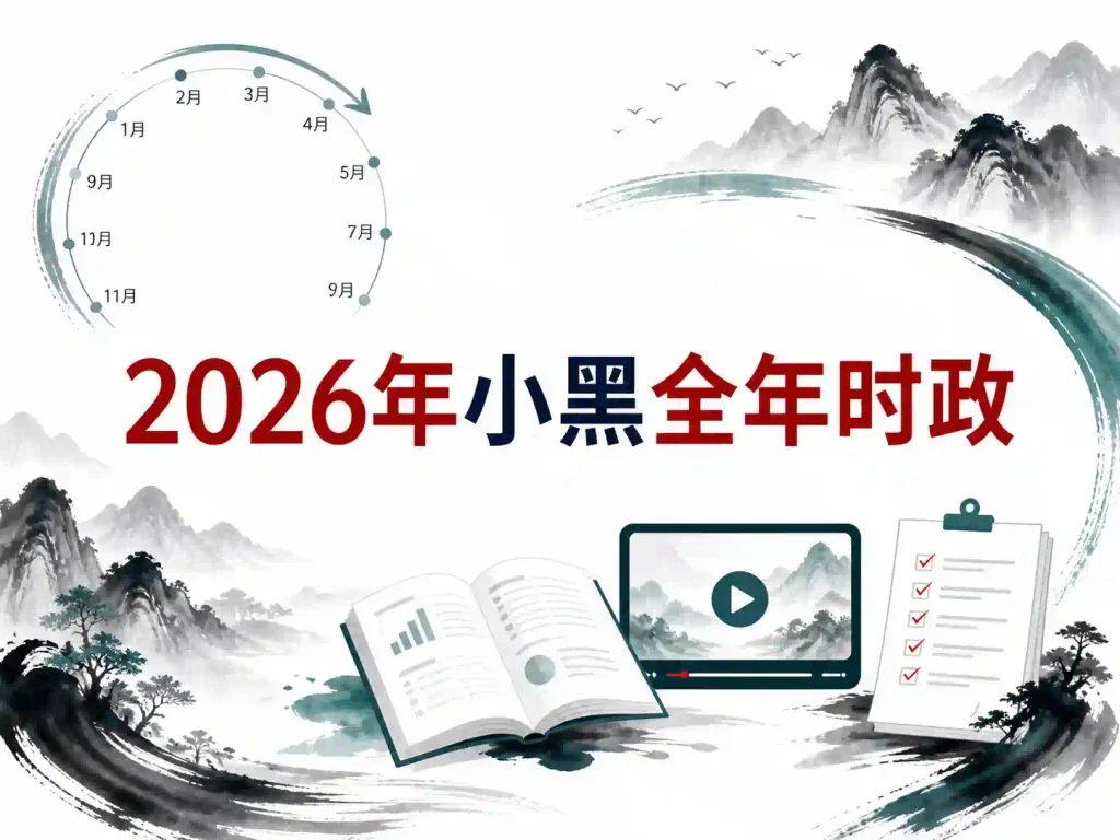 2026年小黑全年时政