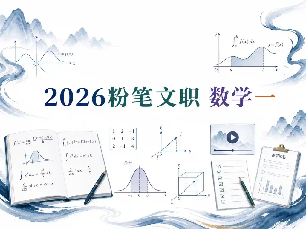2026粉笔文职【数学1】