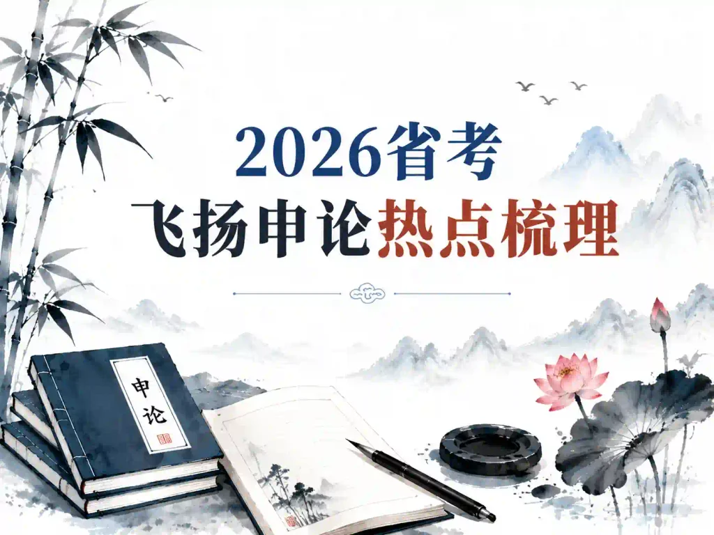 2026省考飞扬申论热点梳理