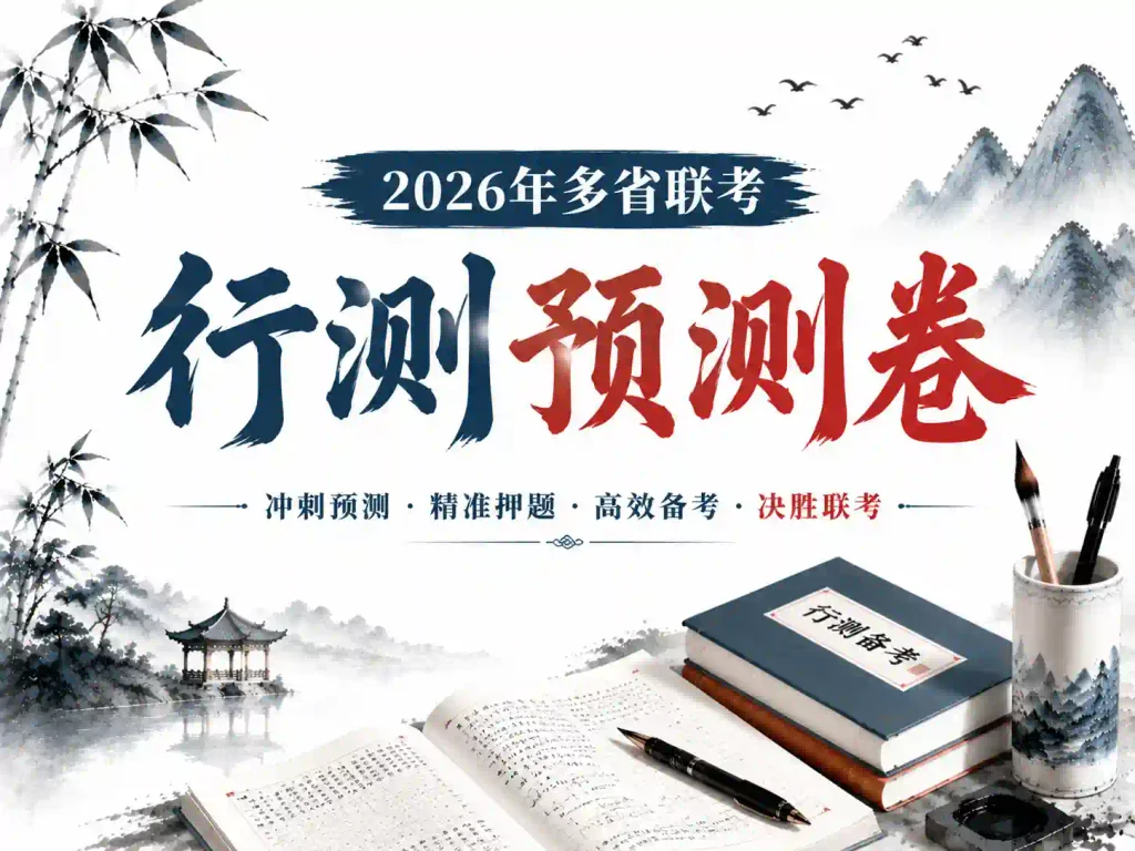 2026年省考&事业编雨菲言语冲刺预测班