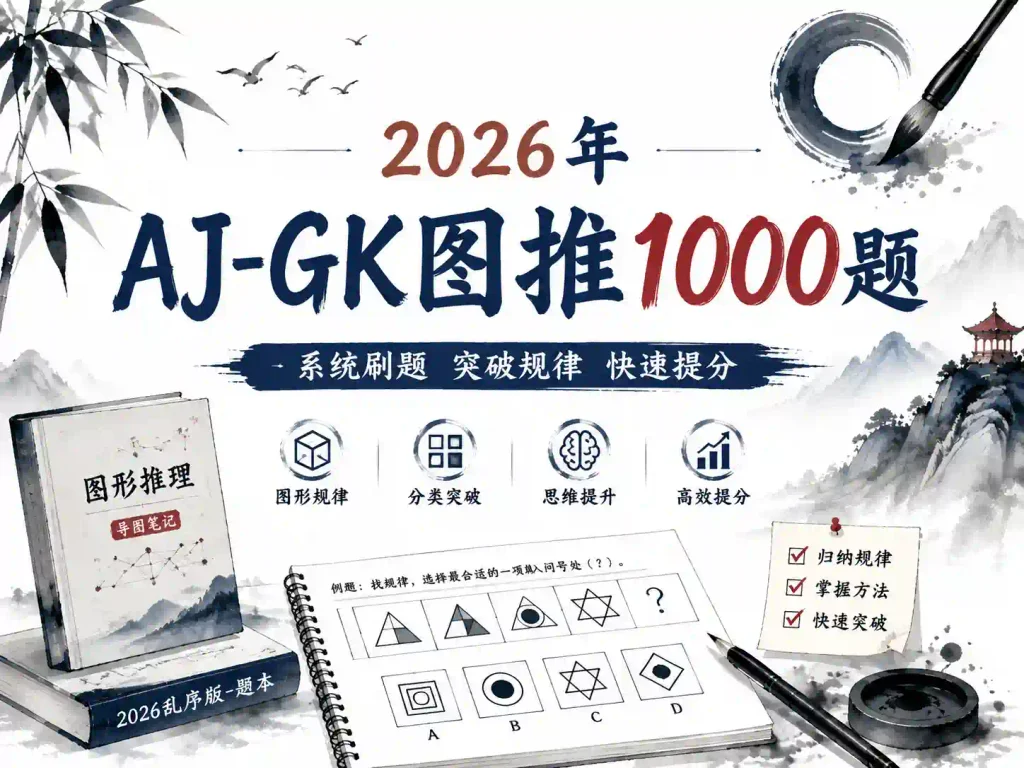 2026年AJ-GK图推1000题