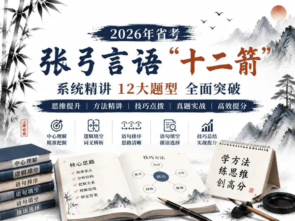 2026年张弓言语“十二箭”