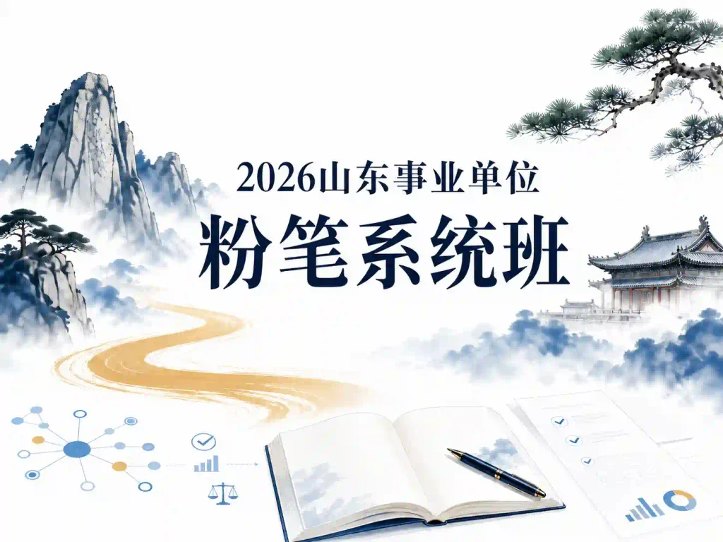 2026山东事业单位粉笔系统班