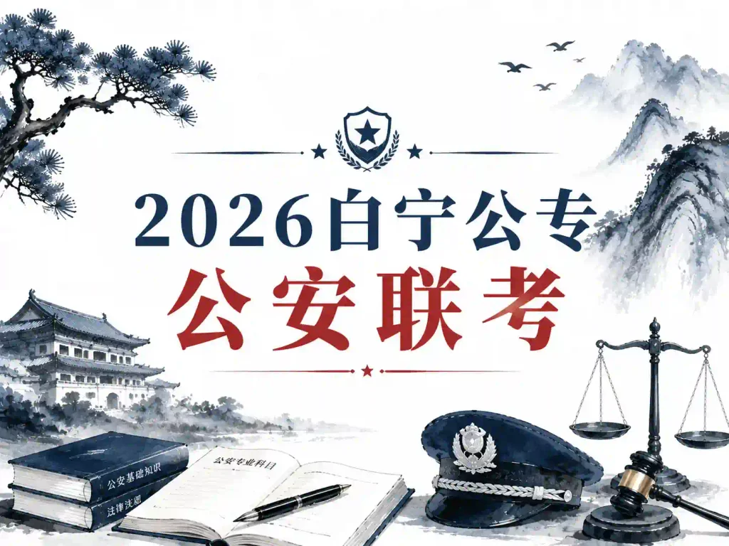 2026白宁公专【公安联考】
