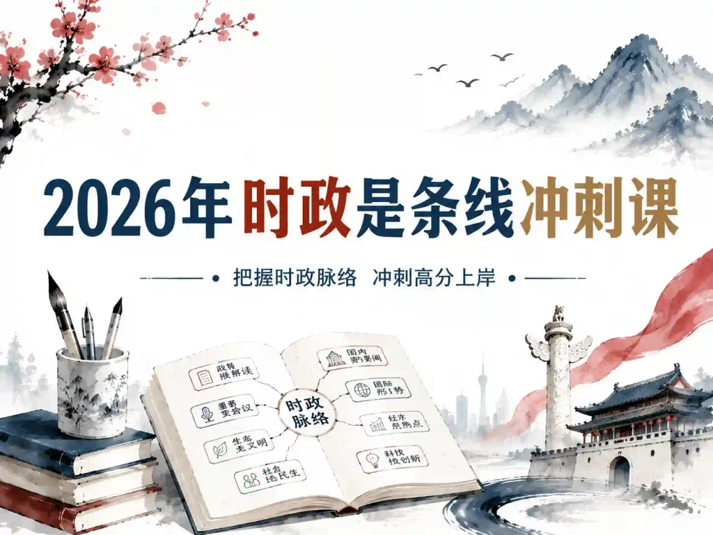 2026年时政是条线(冲刺课)