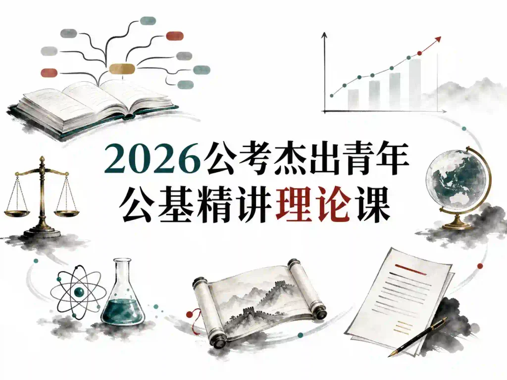 2026公考杰出青年-公基精讲理论课