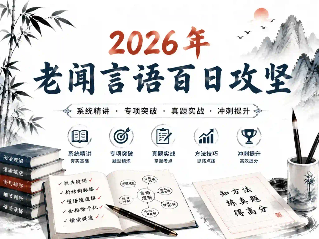 2026年老闻言语百日攻坚