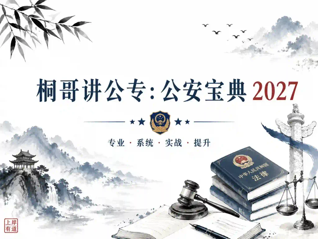 桐哥-桐哥讲公专：公安宝典 2027