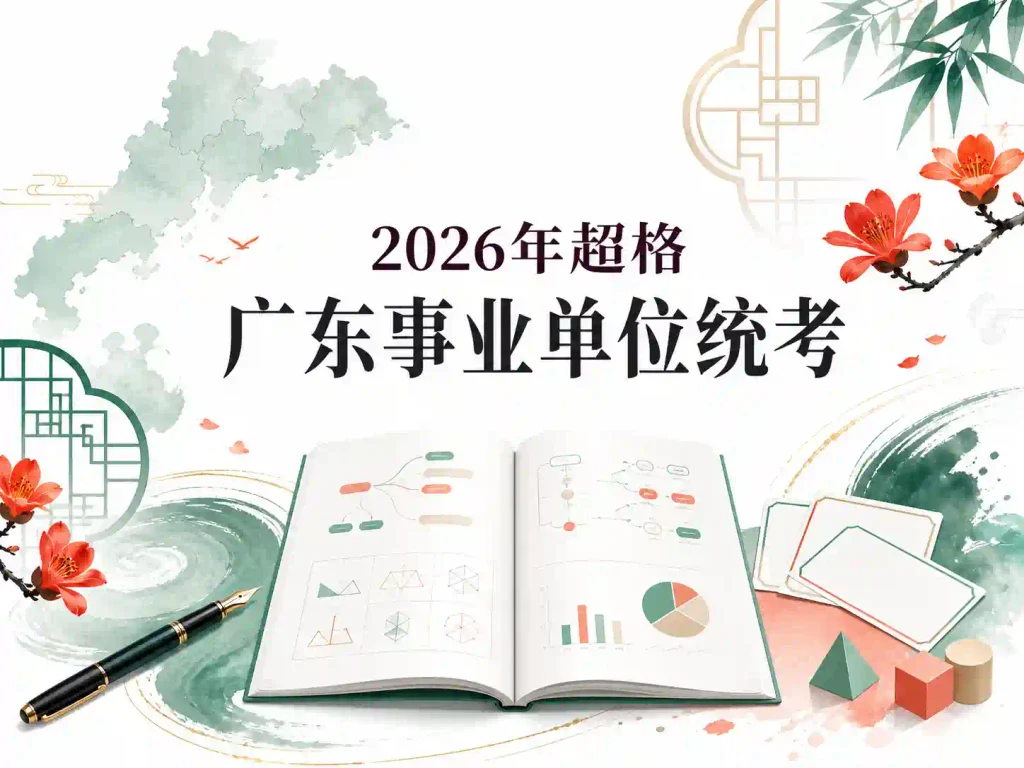 2026年超格广东事业单位统考
