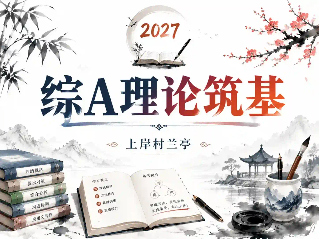 上岸村兰亭-综A理论筑基 2027