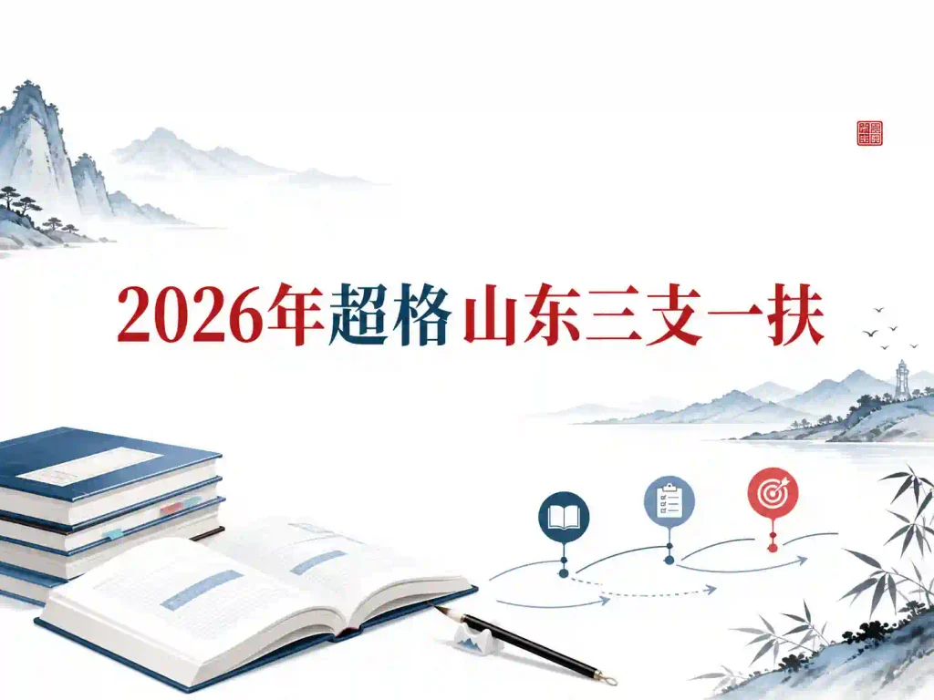 2026年超格山东三支一扶