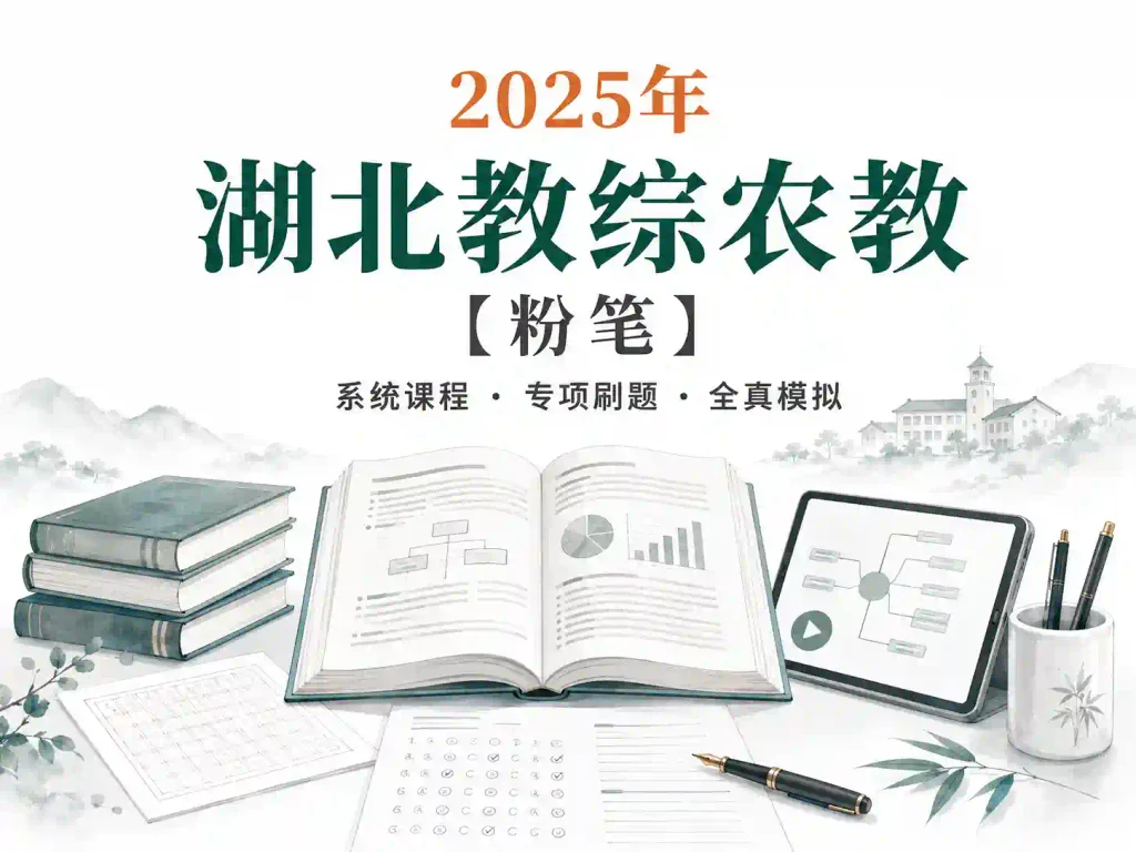 2025年湖北教综农教【粉笔】