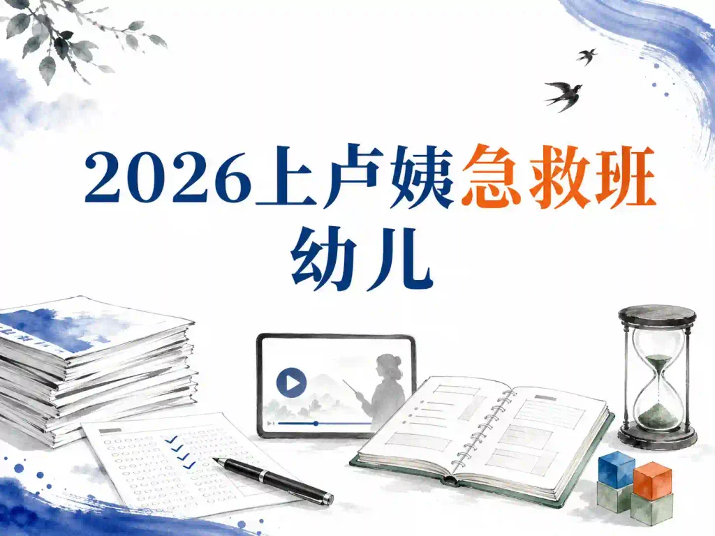 2026上卢姨急救班幼儿