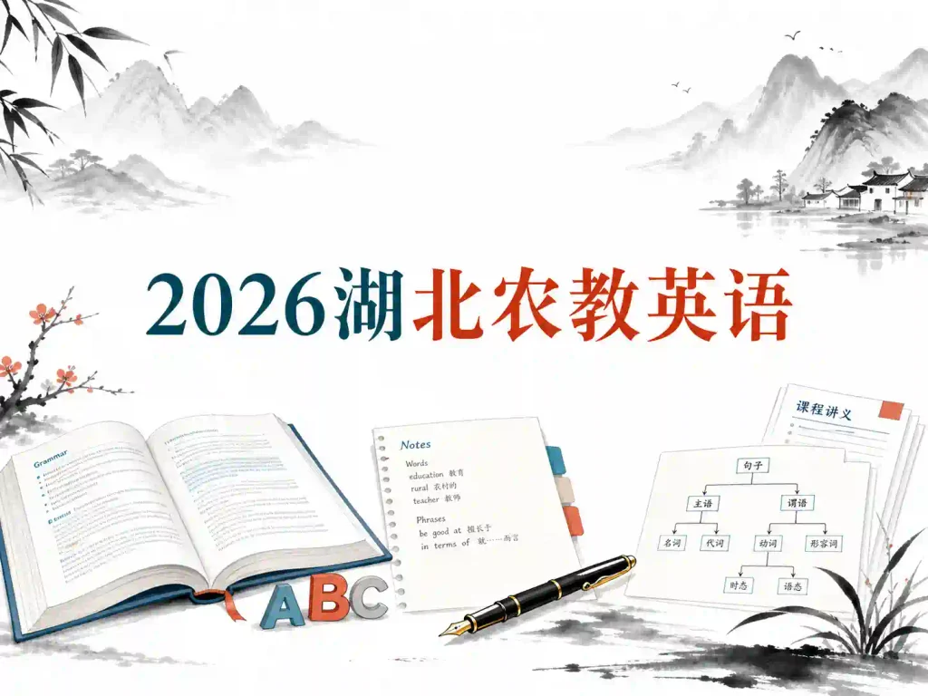 2026湖北农教英语[粉笔]