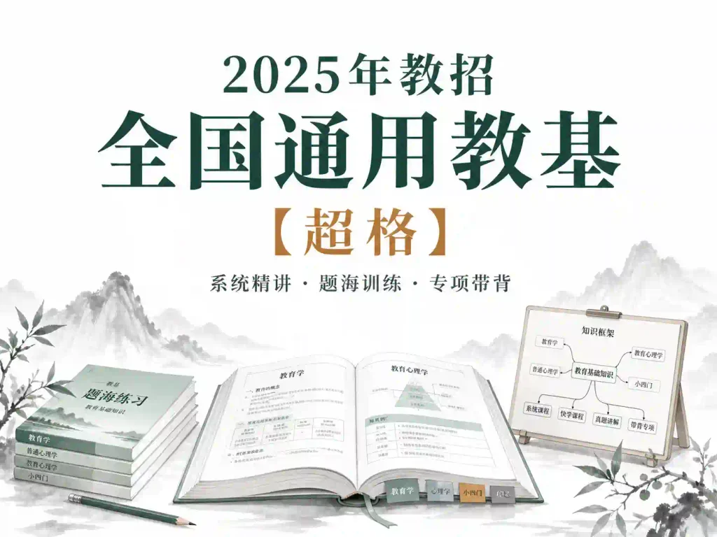 2025年教招全国通用教基【超格】