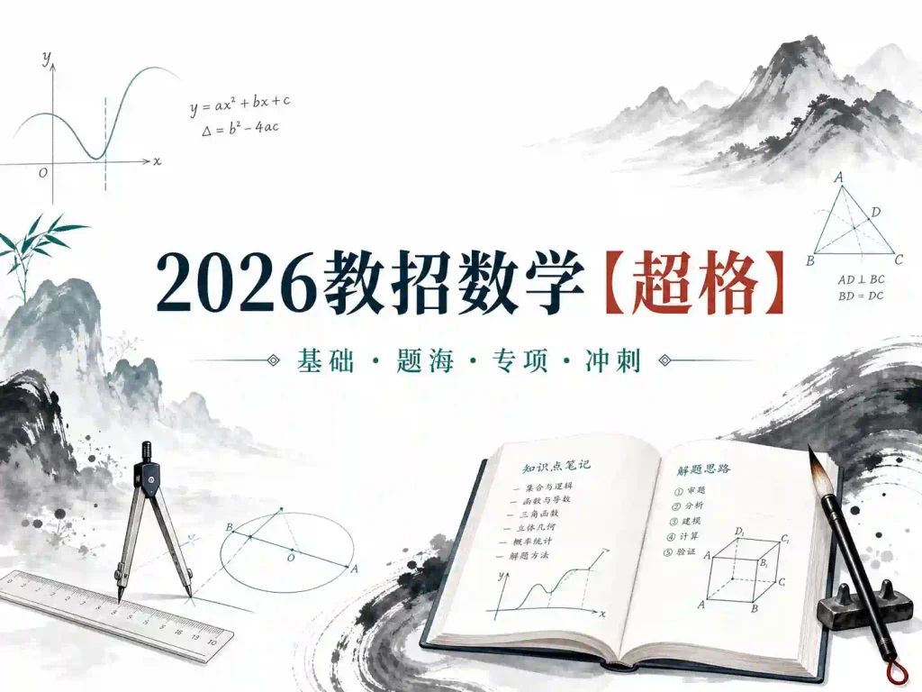 2026教招数学[超格]