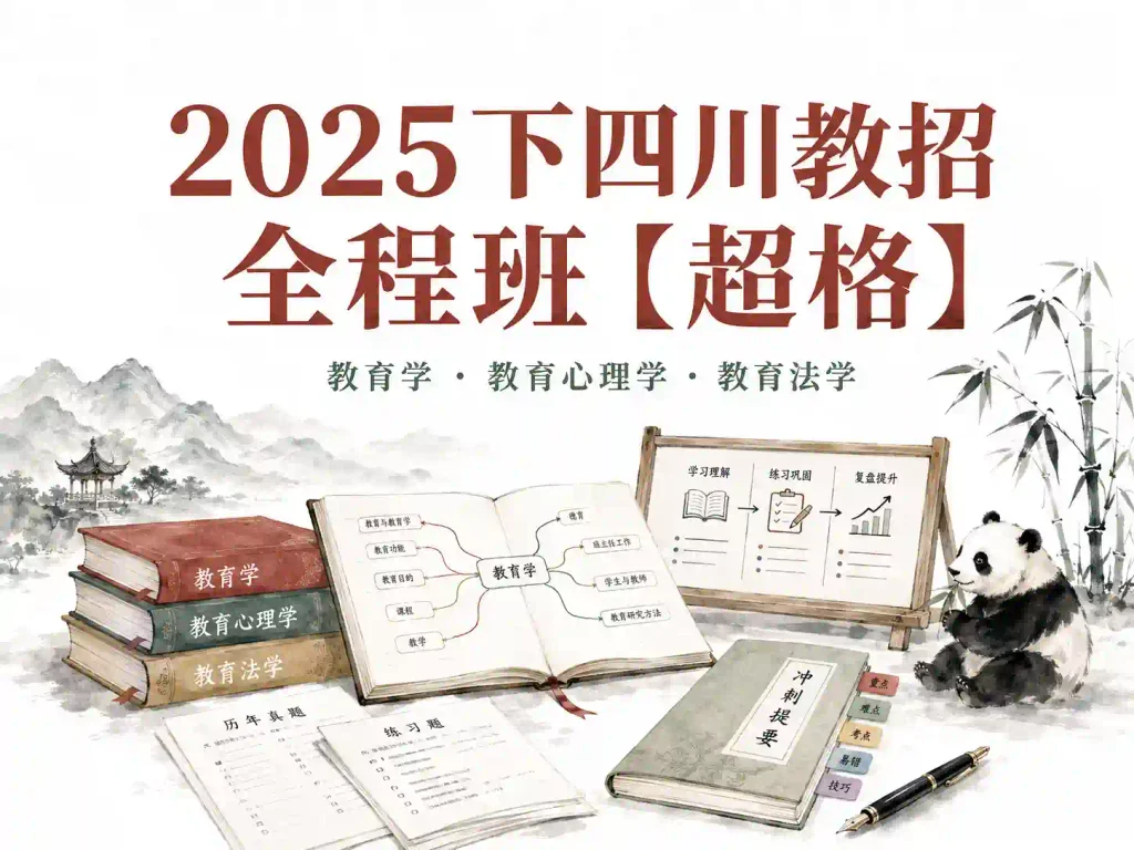 2025下四川教招全程班【超格】