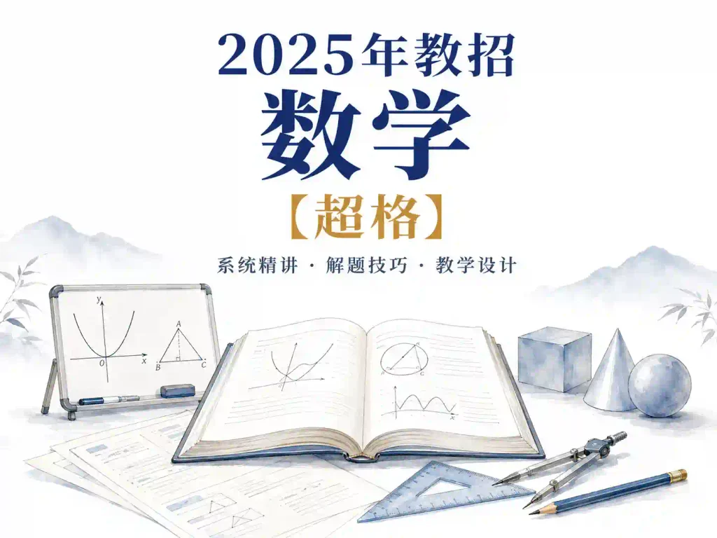 2025年教招数学【超格】