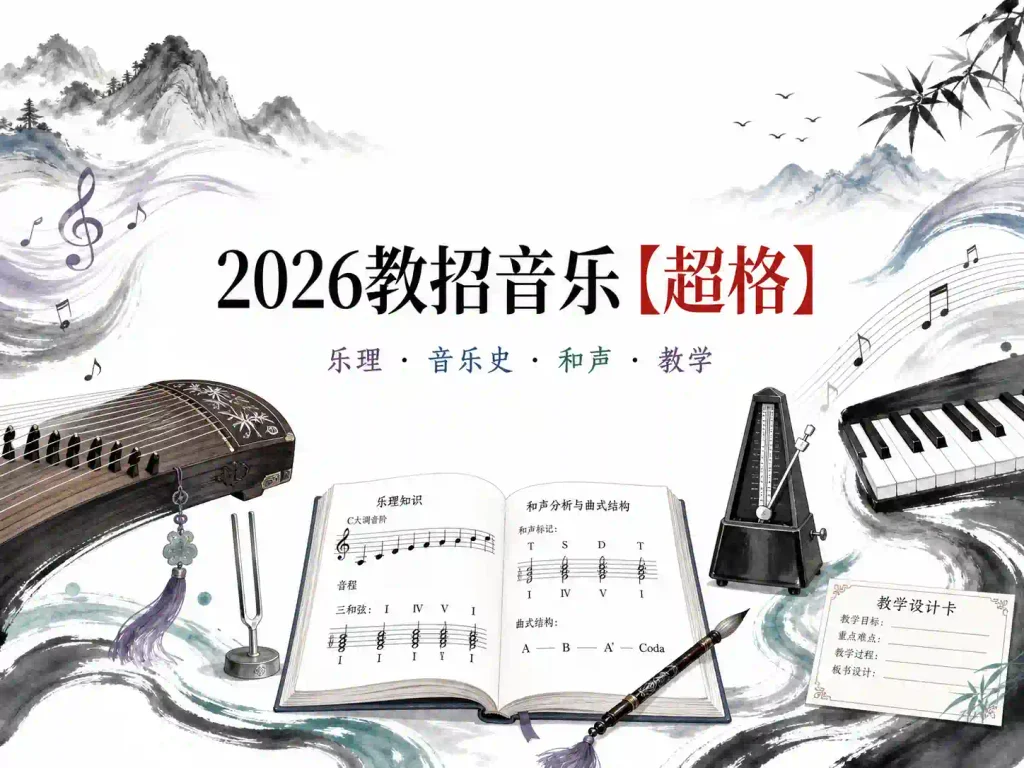 2026教招音乐[超格]