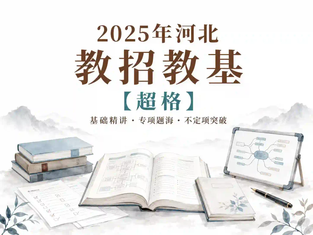 2025年河北教招教基【超格】