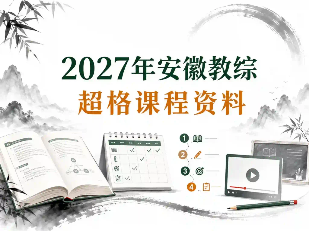 2027年安徽教综[超格]