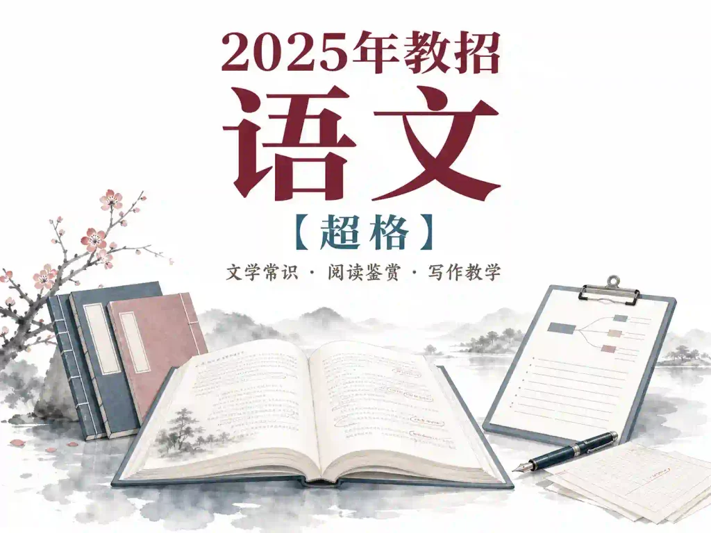 2025年教招语文【超格】