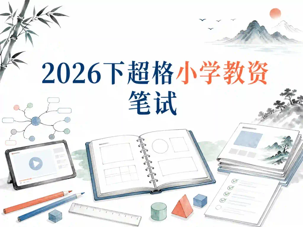 2026下超格小学教资笔试