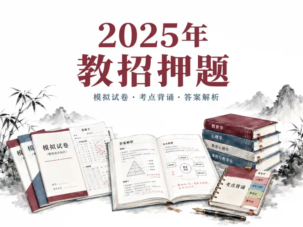 2025年教招押题