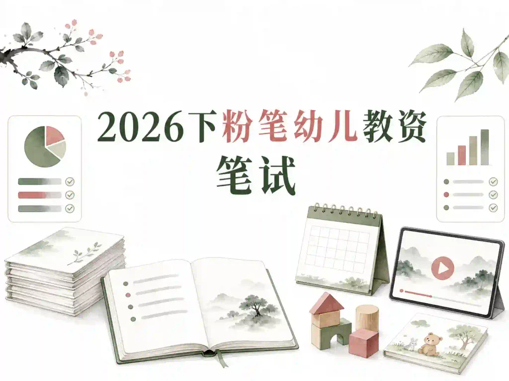 2026下粉笔幼儿教资笔试