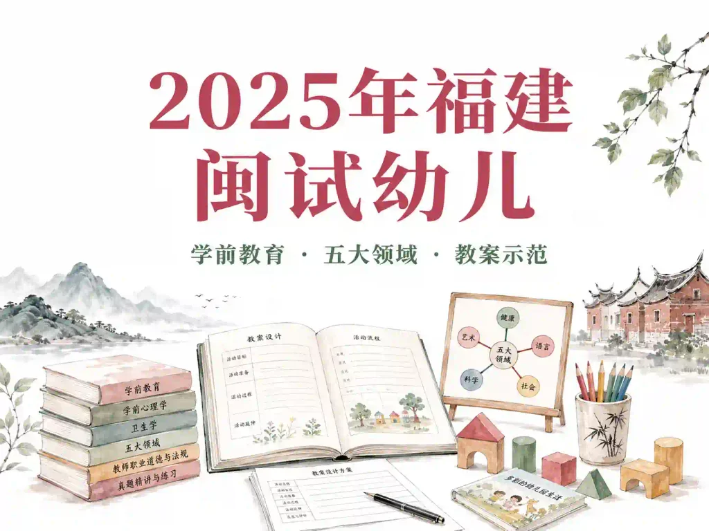 2025年福建闽试幼儿