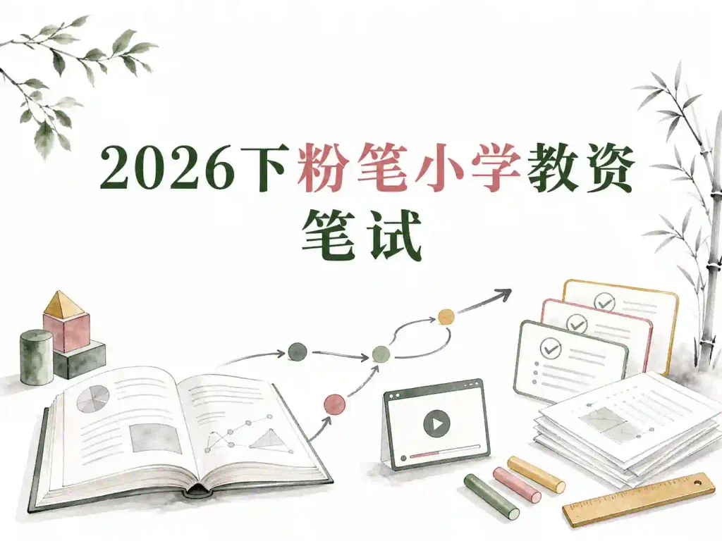 2026下粉笔小学教资笔试
