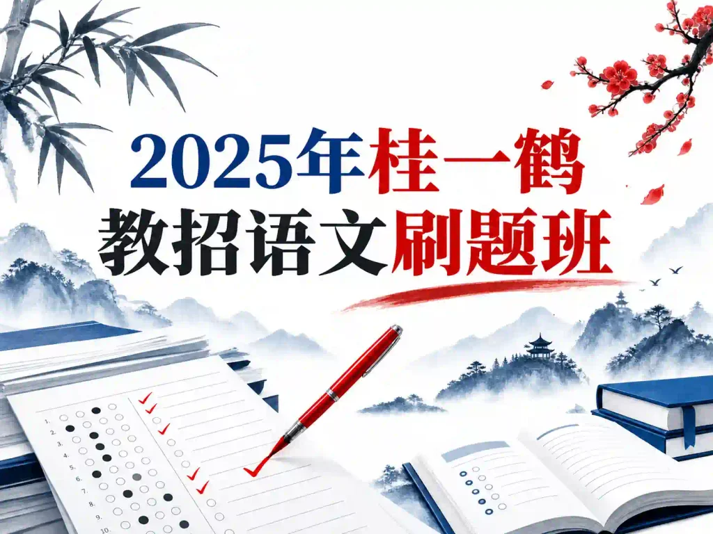 2025年桂一鹤教招语文刷题班