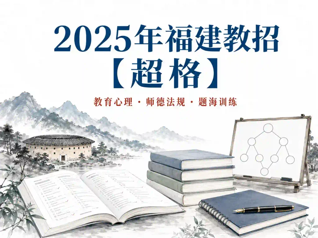 2025年福建教招【超格】