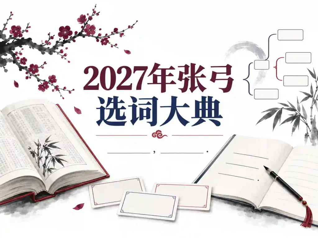 2027年张弓选词大典