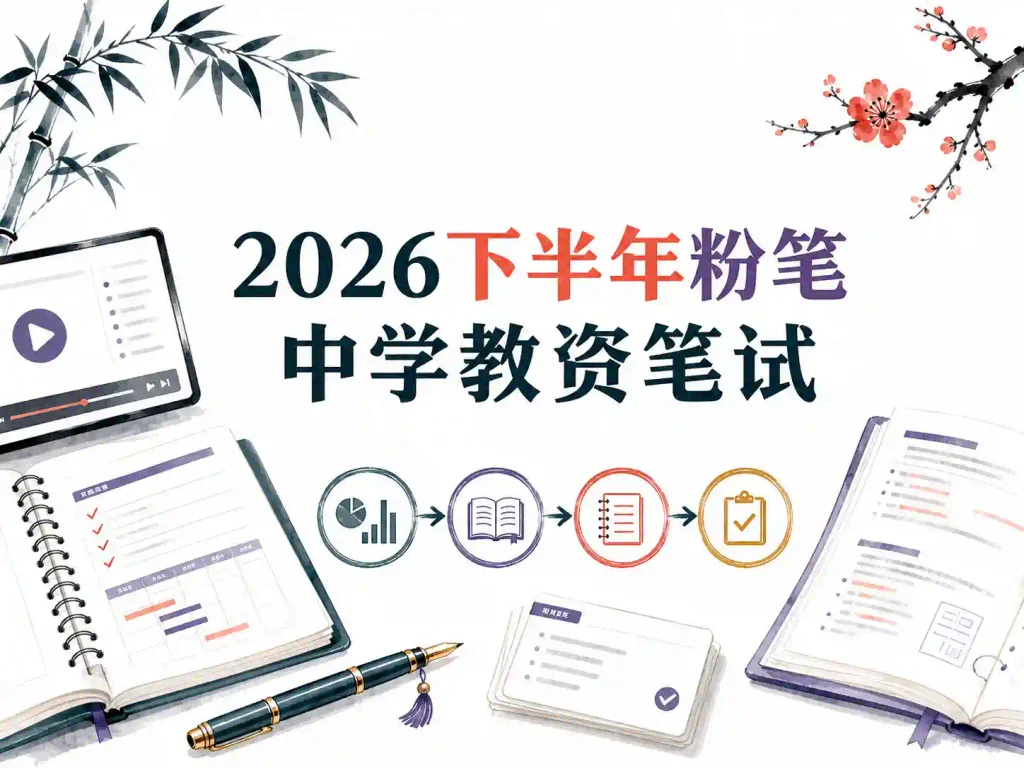 2026下粉笔中学教资笔试