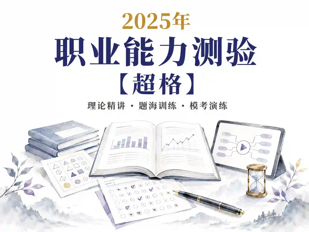 2025年职业能力测验【超格】