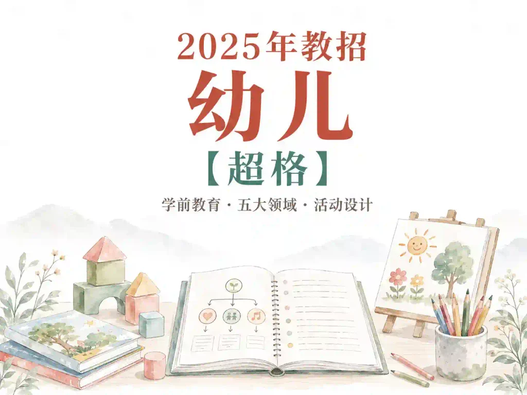 2025年教招幼儿【超格】