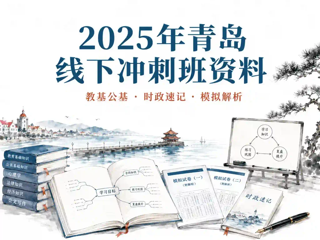 2025年青岛线下冲刺班资料