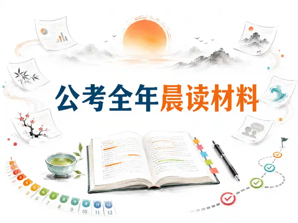公考全年晨读材料