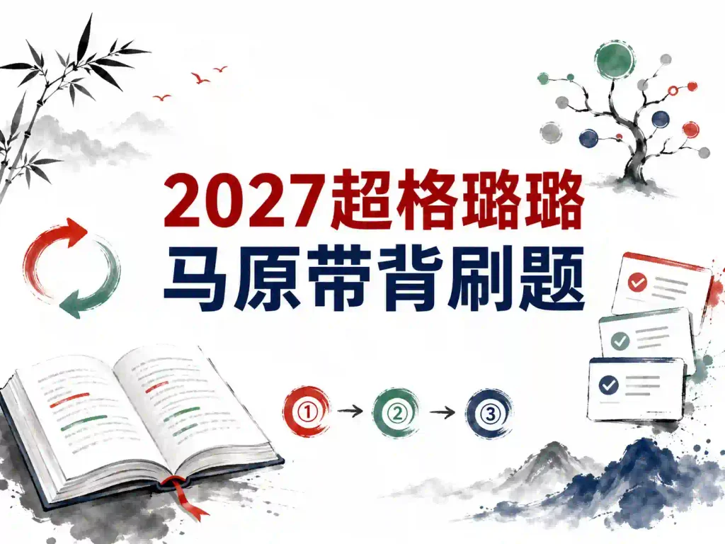 2027超格璐璐马原带背刷题