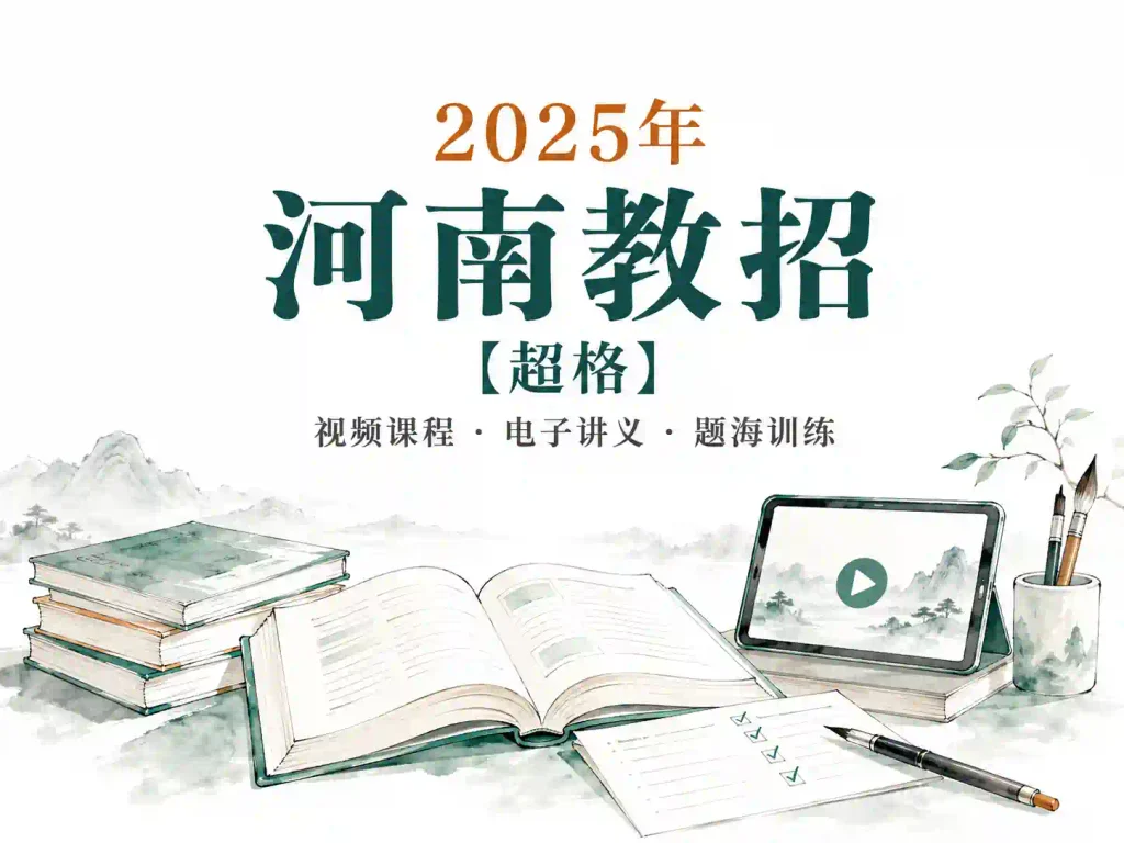 2025年河南教招【超格】