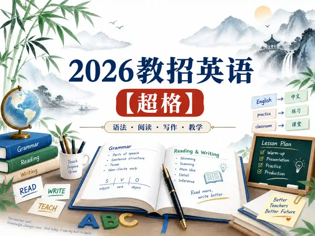 2026教招英语[超格]